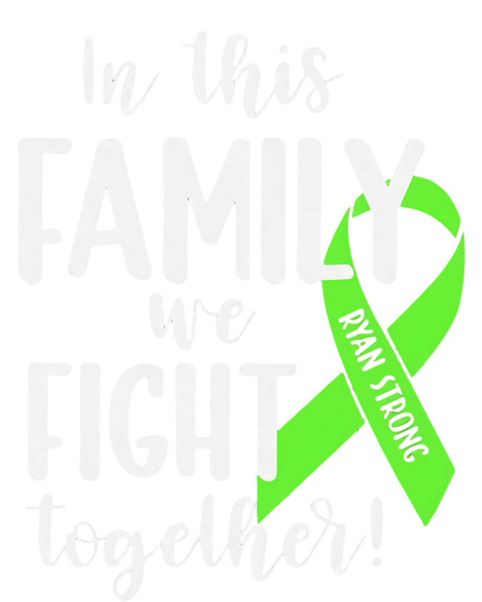 Lymphoma In This Family We Fight Together Team Cancer Lymphoma Ribbon Tall Hoodie