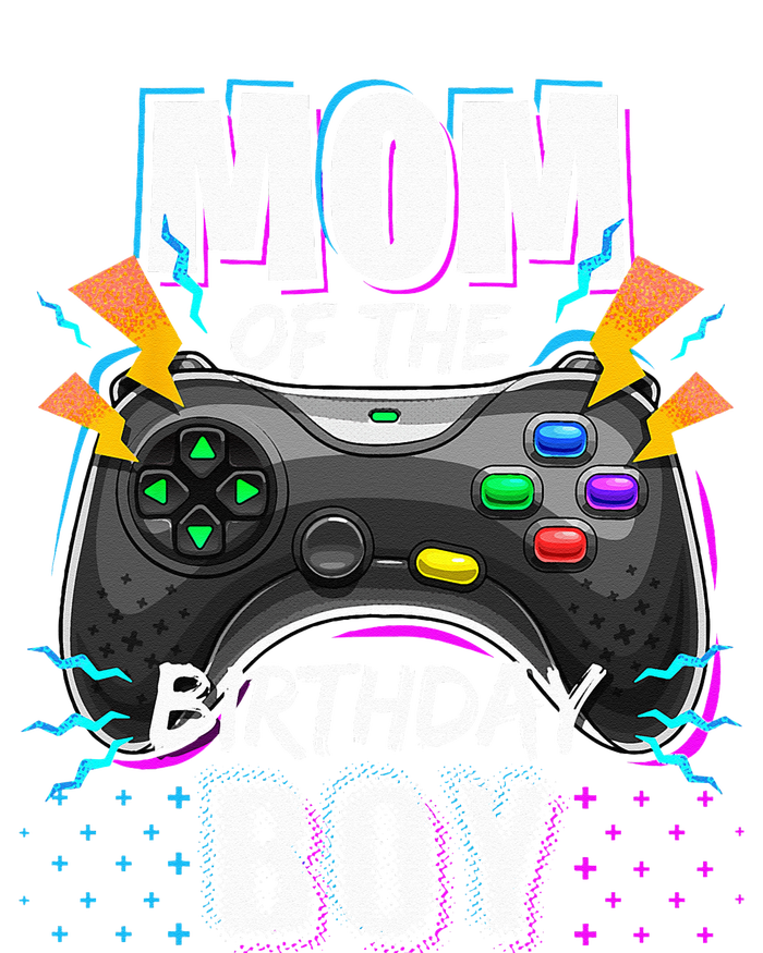 Mom Of The Birthday Boy Matching Video Gamer Birthday Party T-Shirt