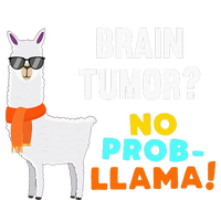 No Prob Llama Brain Tumor Survivor Recovery Get Well Gifts Legacy Cool Fit Booney Bucket Hat