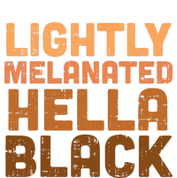 Lightly Melanated Hella Black History Melanin African Pride Dry Zone Grid Polo