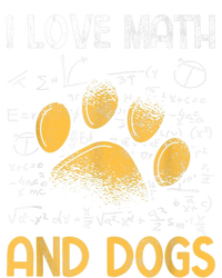 Mathematics I Love Dogs And Math T-Shirt