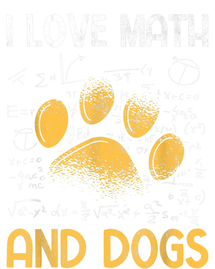 Mathematics I Love Dogs And Math T-Shirt