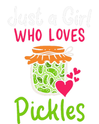 Pickles Just A Girl Who Loves Pickles Canning Womens Funnel Neck Pullover Hood