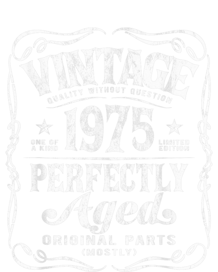 Vintage Born In 1975 Perfectly Aged Birthday T-Shirt