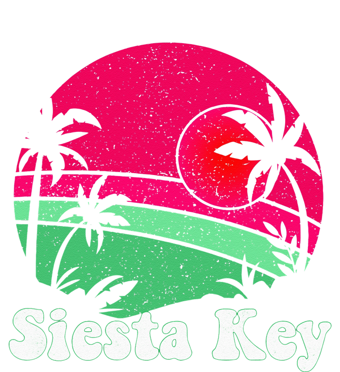 Retro Siesta Key Beach Design Siesta Key Illustration Cooling Performance Crew T-Shirt