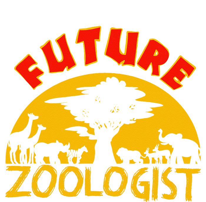 Future Zoologist Cute Zoology Students Funny Zoo Keeper Gift Cooling Performance Crew T-Shirt