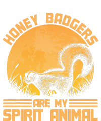 Honey Badgers Are My Spirit Animal Honey Badger Cooling Performance Crew T-Shirt