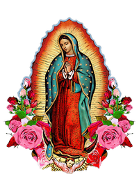 Our Lady Of Guadalupe Saint Virgin Mary Flat Bill Trucker Hat