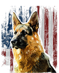 Patriotic German Shepherd American Flag Dog Gift Men Women Kids Long Sleeve Shirt