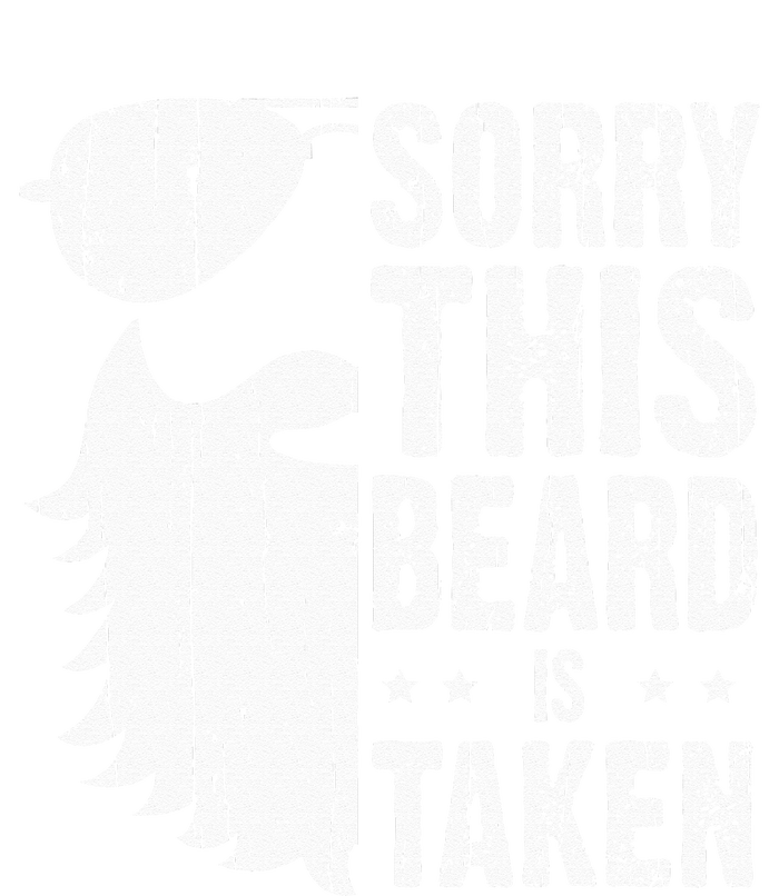 Sorry This Beard Is Taken Funny Bearded Man Valentines Day Dry Zone Grid Polo