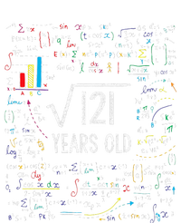 Square Root Of 121 11th Birthday 11 Year Old Gifts Math Bday T-Shirt