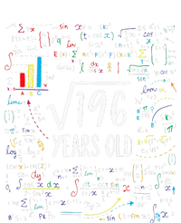 Square Root Of 196 14th Birthday 14 Year Old Gifts Math Bday T-Shirt