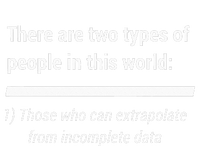 There Are Two Types Of People Extrapolate Incomplete Data Legacy Cool Fit Booney Bucket Hat