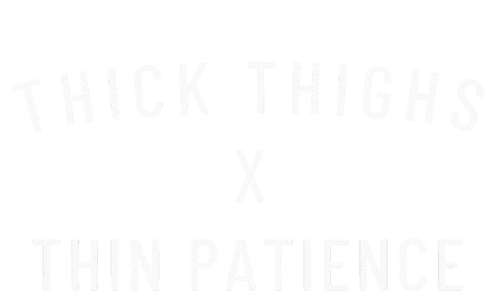 Thick Thighs Thin Patience Valucap Bio-Washed Visor