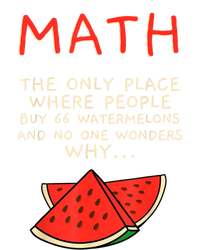 Math And Watermelons Mathematics Calculation Numbers T-Shirt