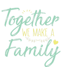 Together We Make A Family Family Team Reunion Group Zip Tote Bag