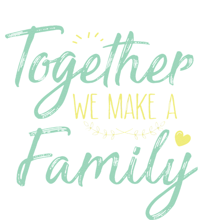 Together We Make A Family Family Team Reunion Group Zip Tote Bag