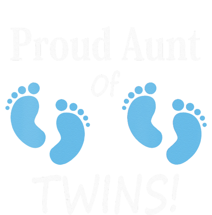 Proud Aunt Of Twin Footprint Design Special Auntie Women's Knotted Racerback Tank