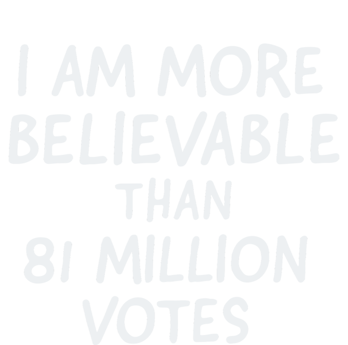 I Am More Believable Than 81 Million Votes Daily Commute Backpack