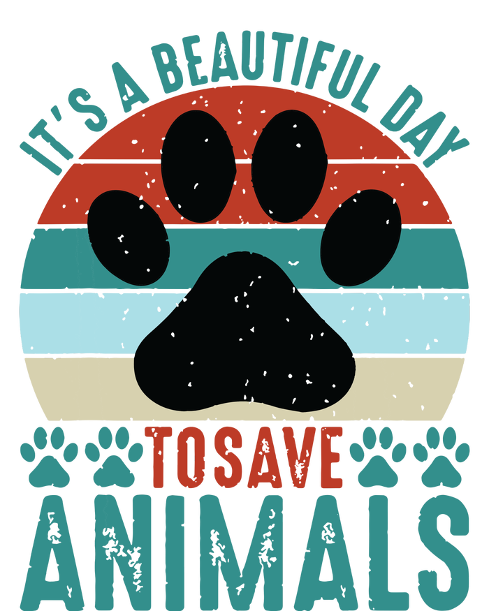 A Beautiful Day To Save Animals Rescue Animals Kids T-Shirt