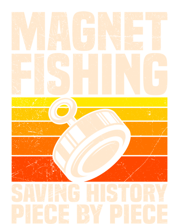 Magnetic Anglers Saving History Magnet Fishing Treasure Hunt Gift Women's T-Shirt