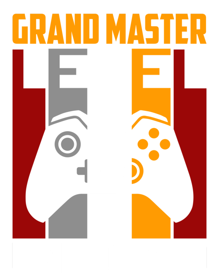 Grand Master Level Unlocked Video Gaming Expert Gamer Funny Gift Tall T-Shirt