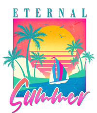 Retro Vintage 1980s Eternal Summer Tropical Vacation Time T-Shirt