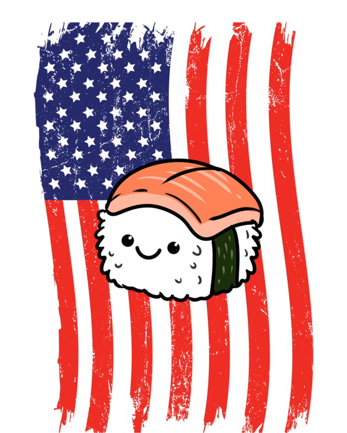 American Flag Kawaii Nigiri Sushi Lover Gift Tank Top