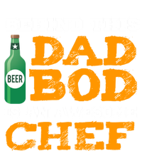 Chef Dad Bod Funny Fathers Gift For Birthday Christmas Gift V-Neck T-Shirt