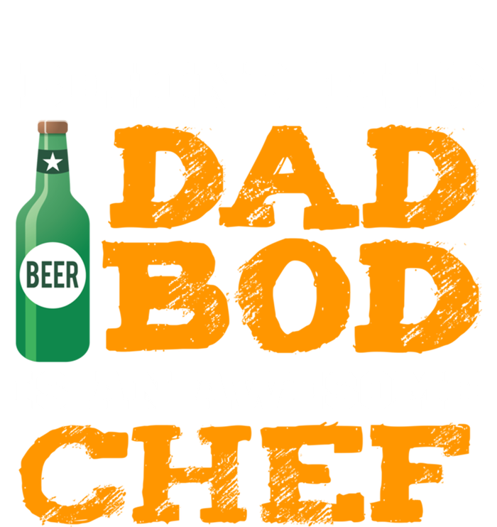 Chef Dad Bod Funny Fathers Gift For Birthday Christmas Gift V-Neck T-Shirt