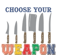 Choose Your Weapon Cooking Guru Funny Cook Retro Chef Cute Gift Premium T-Shirt