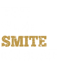 Eat Sleep Smite Repeat Gift For Rpg Roleplaying Gamers Kids Hoodie