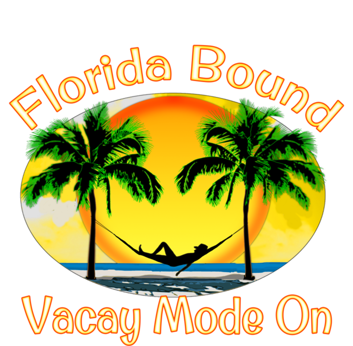 Florida Bound Vacay Mode On Funny Beach Summer Gift T-Shirt