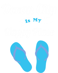 Funny Beach Vacation Design Ocean City Is My Happy Place Gift T-Shirt