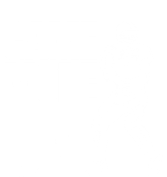 Funny Footballer Game Mode On American Football Player Cool Gift T-Shirt