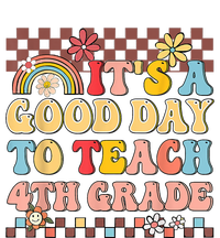 Its A Good Day To Teach Fourth Grade Groovy Teacher Garment-Dyed Heavyweight T-Shirt