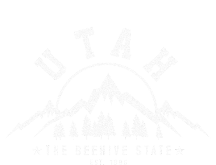 Utah Est. 1896 State Vintage Mountains Nature Outdoor Gift Ladies Essential Flowy Tank