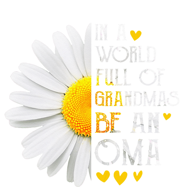 In A World Full Of Grandmas Be An Oma Daisy Mothers Day Kids Long Sleeve Shirt