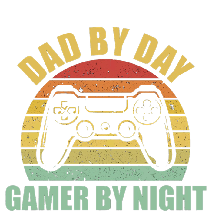 Vintage Dad By Day Gamer By Night Fathers Day Gift Kids Tie-Dye T-Shirt