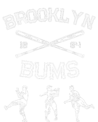 Classic Brooklyn Bums New York Baseball Fan Retro Vintage Tie-Dye Long Sleeve Shirt