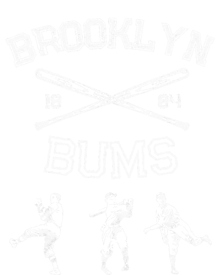 Classic Brooklyn Bums New York Baseball Fan Retro Vintage Tie-Dye Long Sleeve Shirt