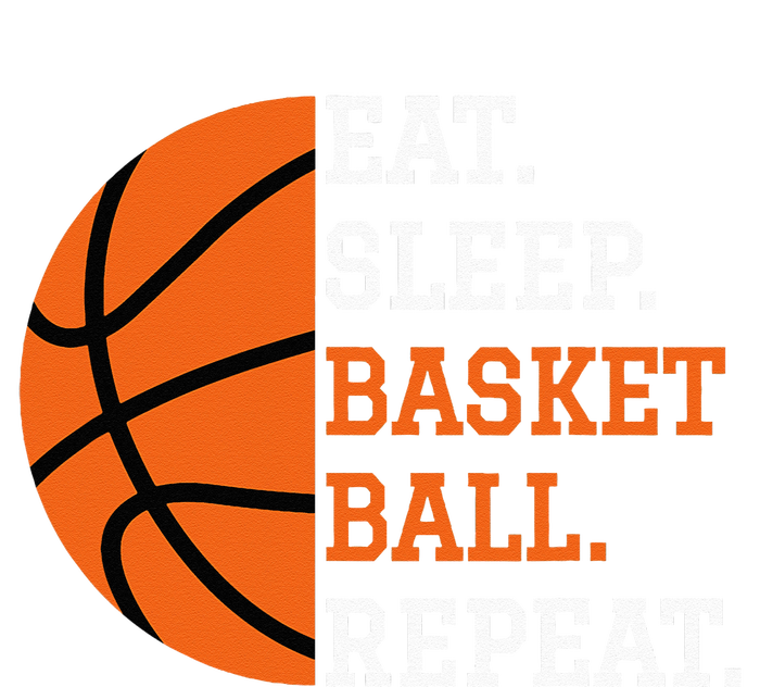 Basketball Player Boy Eat Sleep Basketball Repeat Yupoong Adult 5-Panel Trucker Hat