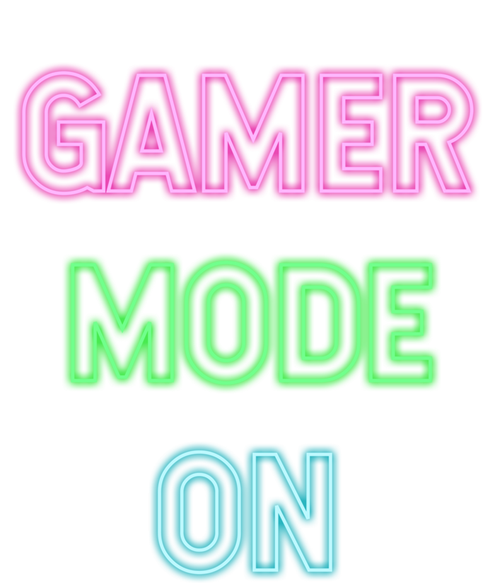 Gamer Mode On Saying Cool Gaming Christmas Gift Cool Gift T-Shirt