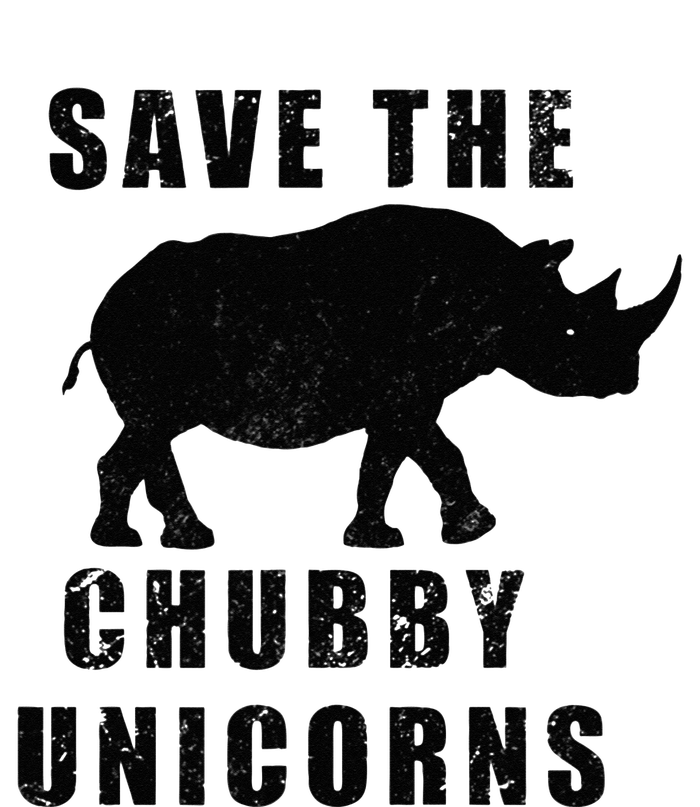 Save The Chubby Unicorns Funny Poster