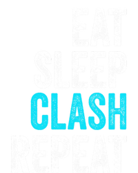 Gaming Clan Eat Sleep Clash Repeat Clans Vintage Great Gift Hoodie