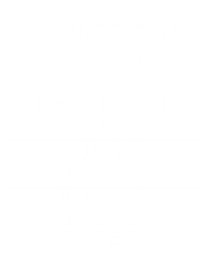 Funny Cook Gift My Perfect Day Cooking Humor Sous Chef Gift Coaster