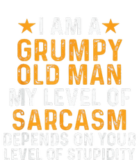 I Am A Grumpy Old Man My Level Of Sarcasm Depends On Your Long Sleeve Pajama Set