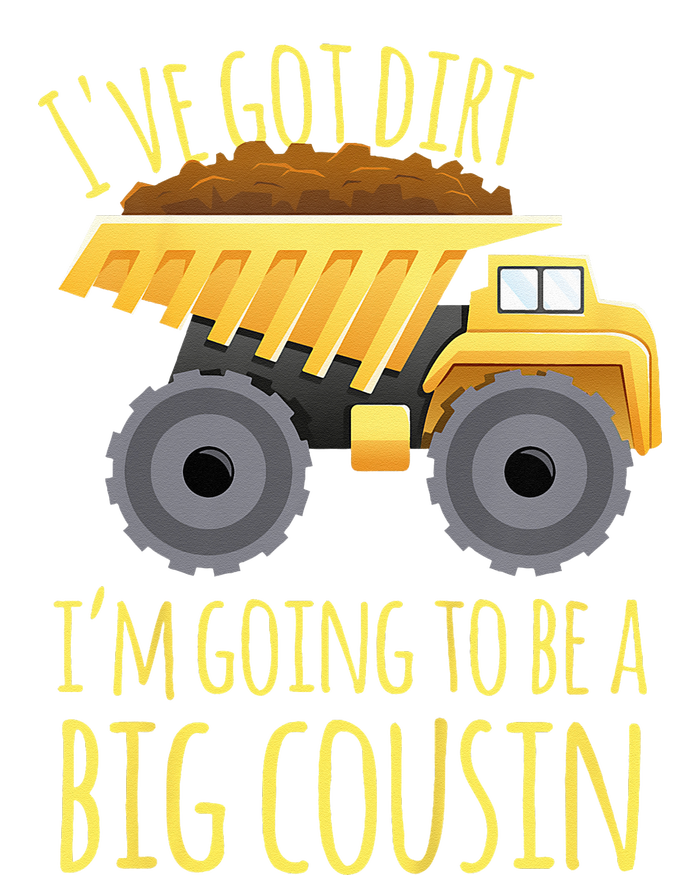 Kids Big Cousin Digger Construction Design For Pregnancy Reveal T-Shirt