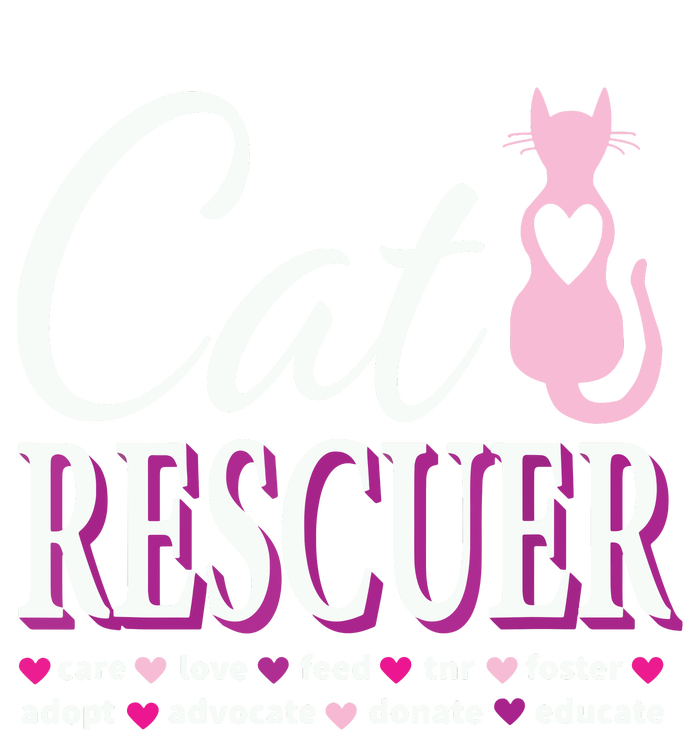 Cat Rescue Gift Feral Kittens Homeless Cats Shelter TNR Tee Women's Fleece Hoodie