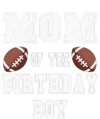 Mom Of The Birthday Boy Football Lover Family Birthday T-Shirt